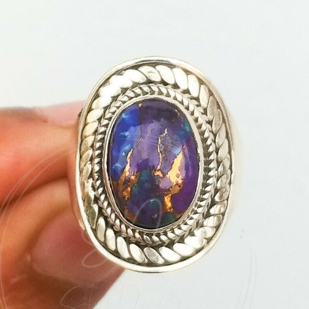 Sterling Silver Stone & Gem Larger Rings - Picture 4 of 8